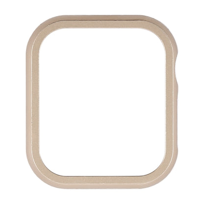 Metal Front Frame Protective Case For Apple Watch Series 6 / 5 / 4 / Watch SE 40mm(Gold) by buy2fix