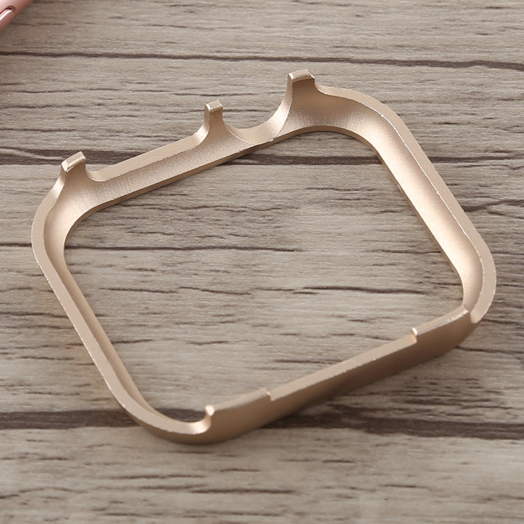 Metal Front Frame Protective Case For Apple Watch Series 6 / 5 / 4 / Watch SE 40mm(Gold) by buy2fix