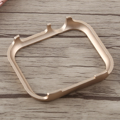 Metal Front Frame Protective Case For Apple Watch Series 6 / 5 / 4 / Watch SE 40mm(Gold) by buy2fix