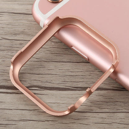 Metal Front Frame Protective Case For Apple Watch Series 6 / 5 / 4 / Watch SE 44mm(Rose Gold) by buy2fix