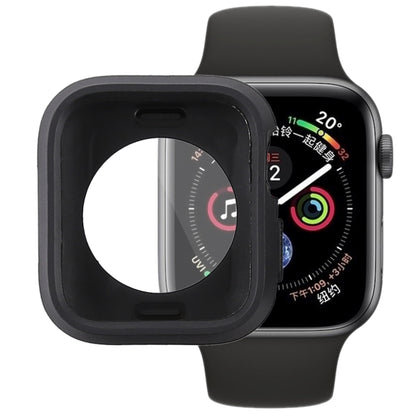 Silicone Full Coverage Case For Apple Watch Series 6 / 5 / 4 / Watch SE 44mm(Black) by buy2fix