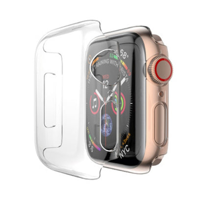 For Apple Watch Series 6 / 5 / 4 / Watch SE 44mm Full Coverage PC Case(Transparent) by buy2fix