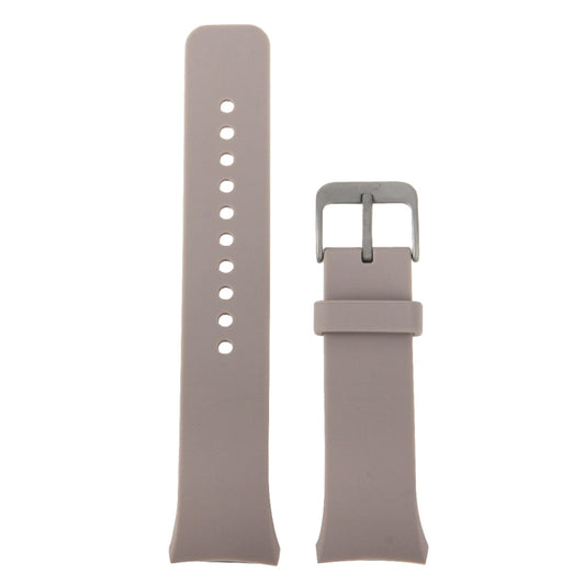 For Samsung Gear S2 Sport / Gear S2 Watch Solid Color Silicone Watchband(Khaki) - Watch Bands by buy2fix | Online Shopping UK | buy2fix