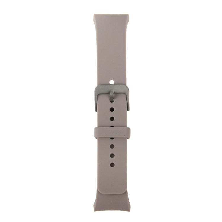 For Samsung Gear S2 Sport / Gear S2 Watch Solid Color Silicone Watchband(Khaki) - Watch Bands by buy2fix | Online Shopping UK | buy2fix
