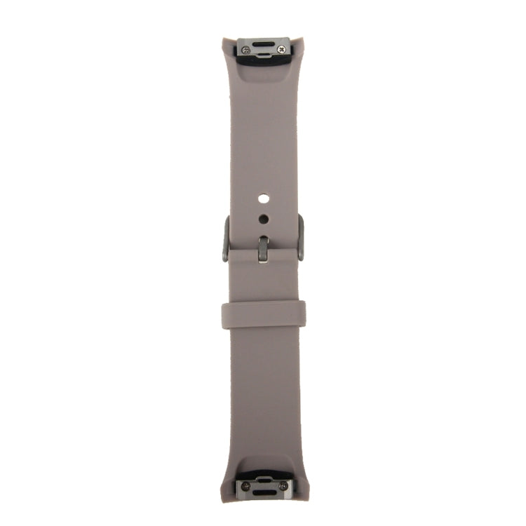 For Samsung Gear S2 Sport / Gear S2 Watch Solid Color Silicone Watchband(Khaki) - Watch Bands by buy2fix | Online Shopping UK | buy2fix