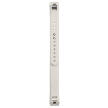 For Fitbit Alta Watch Oblique Texture Silicone Watchband, Large Size, Length: about 22cm(Beige) - Watch Bands by buy2fix | Online Shopping UK | buy2fix