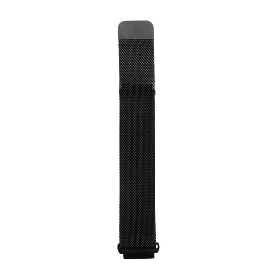 For Fitbit Blaze Watch Loop Magnetic Closure Clasp Stainless Steel Watchband(Black) - Watch Bands by buy2fix | Online Shopping UK | buy2fix
