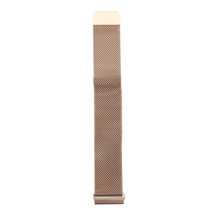 For Fitbit Blaze Watch Loop Magnetic Closure Clasp Stainless Steel Watchband(Rose Gold) - Watch Bands by buy2fix | Online Shopping UK | buy2fix
