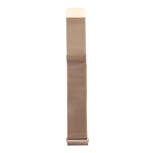For Fitbit Blaze Watch Loop Magnetic Closure Clasp Stainless Steel Watchband(Rose Gold) - Watch Bands by buy2fix | Online Shopping UK | buy2fix