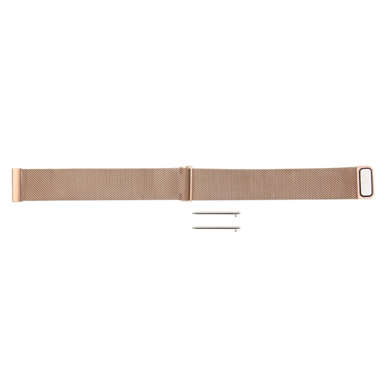 For Fitbit Blaze Watch Loop Magnetic Closure Clasp Stainless Steel Watchband(Rose Gold) - Watch Bands by buy2fix | Online Shopping UK | buy2fix