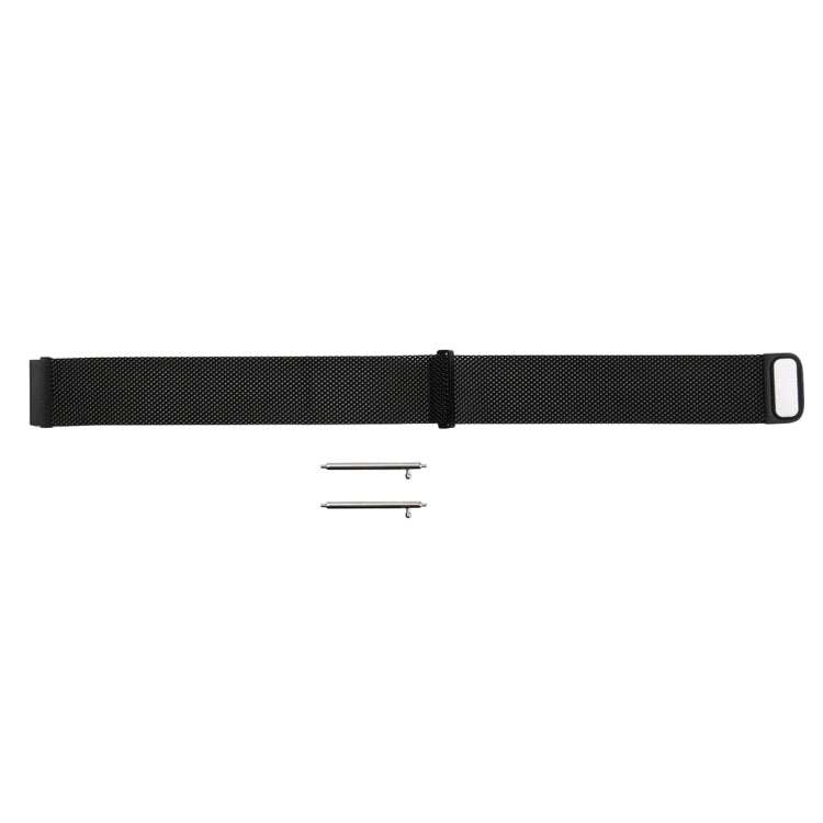 Watch Loop Magnetic Closure Clasp Stainless Steel Watchband for Samsung Gear S2 Classic / S2(Black) - Watch Bands by buy2fix | Online Shopping UK | buy2fix