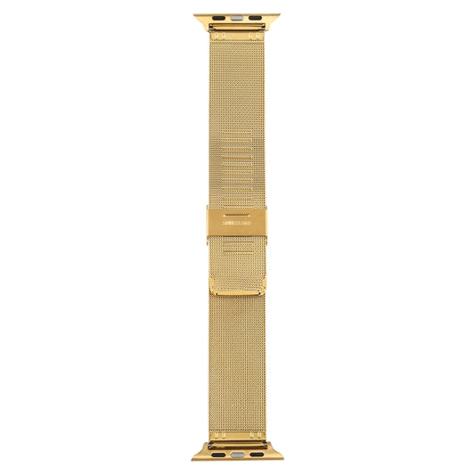 Stainless Steel Watch Band for Apple Watch Series 3 & 2 & 1 42mm(Gold) by buy2fix