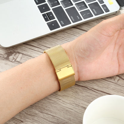 Stainless Steel Watch Band for Apple Watch Series 3 & 2 & 1 42mm(Gold) by buy2fix