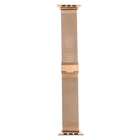 Stainless Steel Watch Band for Apple Watch Series 3 & 2 & 1 38mm(Rose Gold) by buy2fix