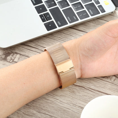 Stainless Steel Watch Band for Apple Watch Series 3 & 2 & 1 38mm(Rose Gold) by buy2fix