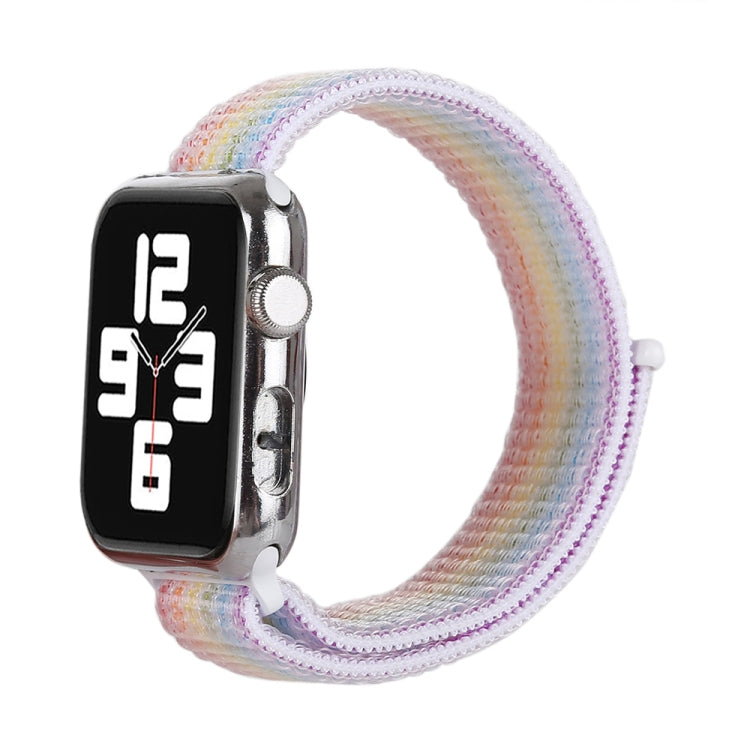 Magic Paste Nylon Watch Band for Apple Watch Series 3 & 2 & 1 38mm(Colour) by buy2fix