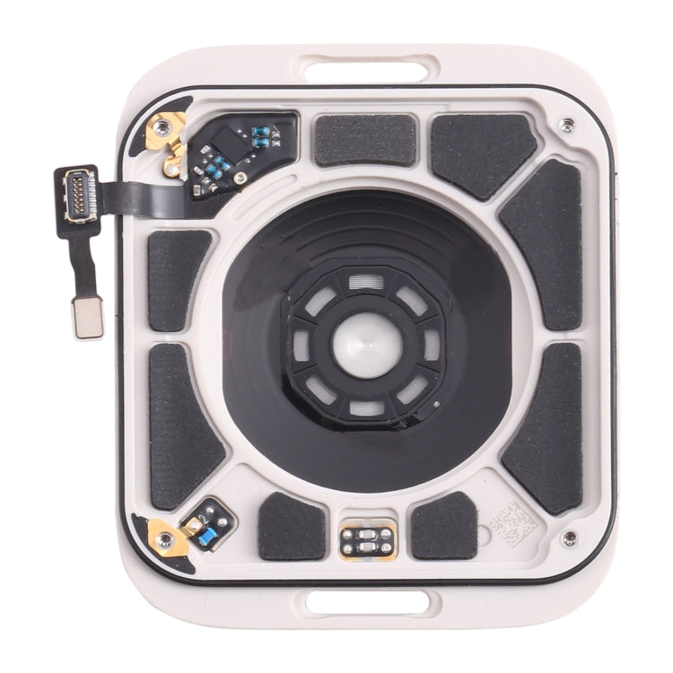 For Apple Watch SE 2022 44mm LTE Edition Rear Housing Glass Cover with Cable (Aurora) by buy2fix