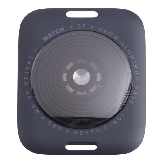 For Apple Watch SE 2022 44mm GPS Edition Rear Housing Glass Cover (Midnight) - Back Cover by buy2fix | Online Shopping UK | buy2fix