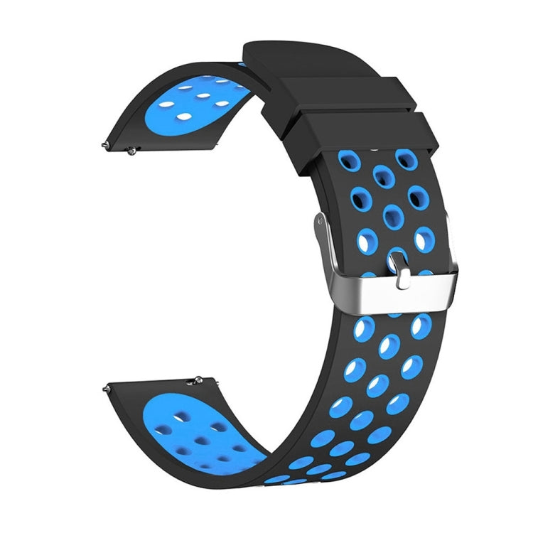 For Fitbit Versa Simple Fashion Silicone Watch Band(Blue) - Watch Bands by buy2fix | Online Shopping UK | buy2fix