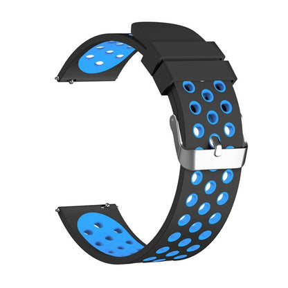 For Fitbit Versa Simple Fashion Silicone Watch Band(Blue) - Watch Bands by buy2fix | Online Shopping UK | buy2fix