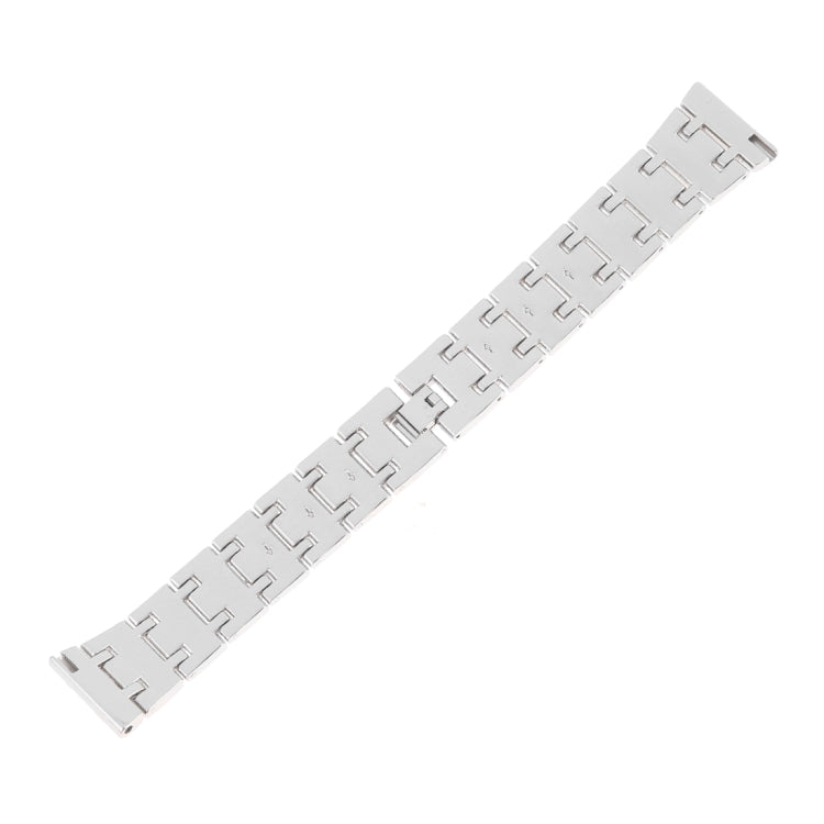 Metal Wrist Strap Watch Band for Samsung Gear S3(Silver Yellow) - Watch Bands by buy2fix | Online Shopping UK | buy2fix