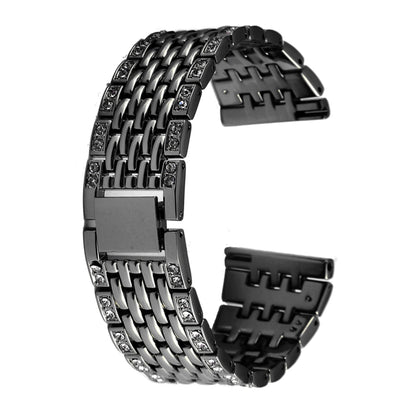Metal Wrist Strap Watch Band for Samsung Gear S3(Black) - Watch Bands by buy2fix | Online Shopping UK | buy2fix