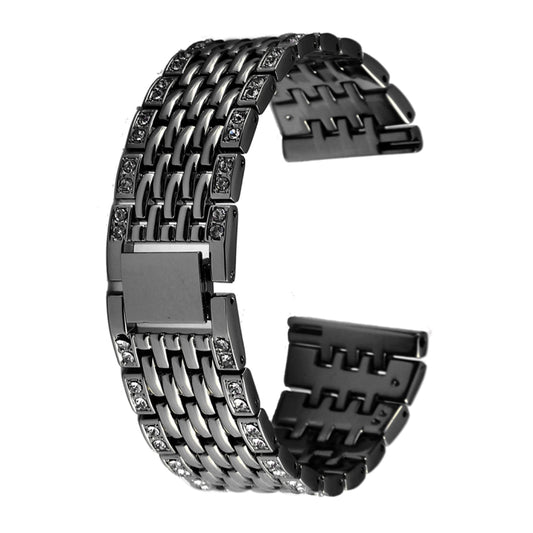 Metal Wrist Strap Watch Band for Samsung Gear S3(Black) - Watch Bands by buy2fix | Online Shopping UK | buy2fix