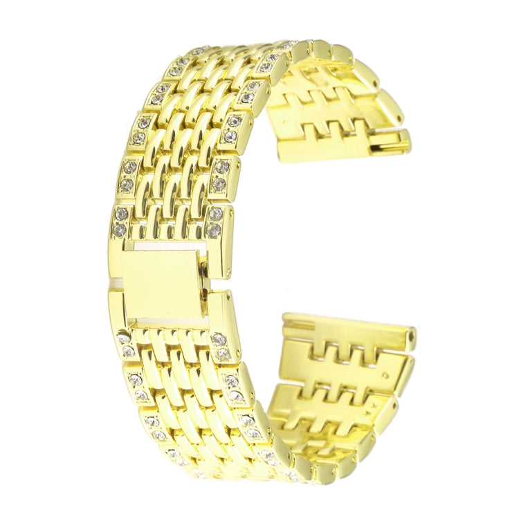 Metal Wrist Strap Watch Band for Samsung Gear S3(Gold) - Watch Bands by buy2fix | Online Shopping UK | buy2fix