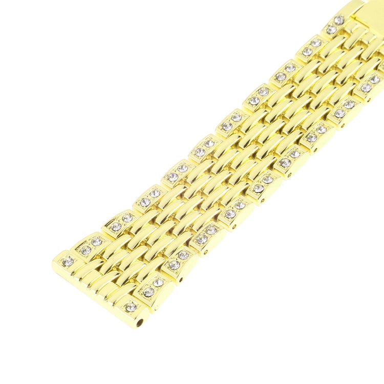 Metal Wrist Strap Watch Band for Samsung Gear S3(Gold) - Watch Bands by buy2fix | Online Shopping UK | buy2fix