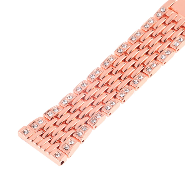 Metal Wrist Strap Watch Band for Samsung Gear S3(Rose Gold) - Watch Bands by buy2fix | Online Shopping UK | buy2fix