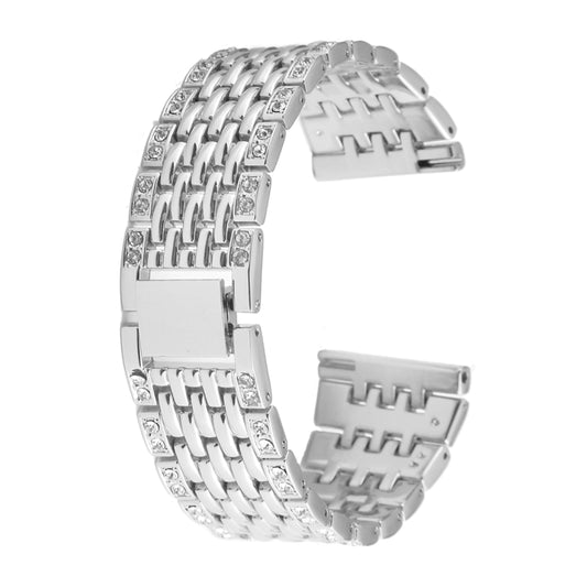 Metal Wrist Strap Watch Band for Samsung Gear S3(Silver) - Watch Bands by buy2fix | Online Shopping UK | buy2fix