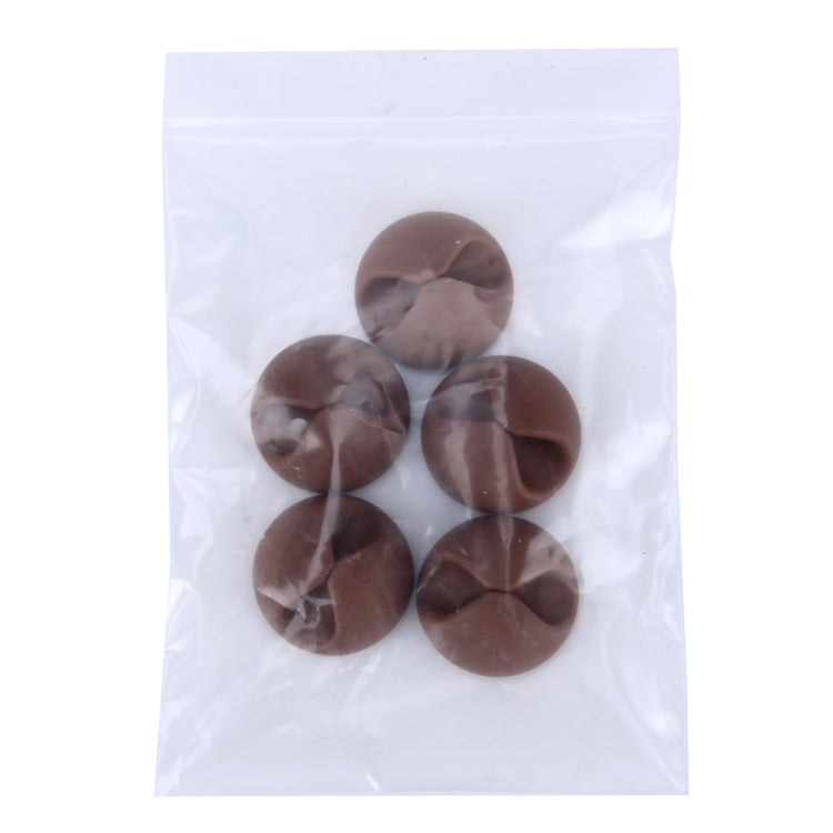 5pcs Single Cable Clips, Cable Management System and Cord Organizer Solution, Random Color Delivery by buy2fix