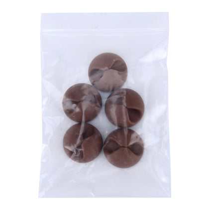 5pcs Single Cable Clips, Cable Management System and Cord Organizer Solution, Random Color Delivery by buy2fix