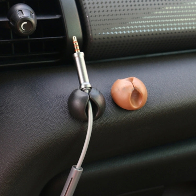 5pcs Single Cable Clips, Cable Management System and Cord Organizer Solution, Random Color Delivery by buy2fix