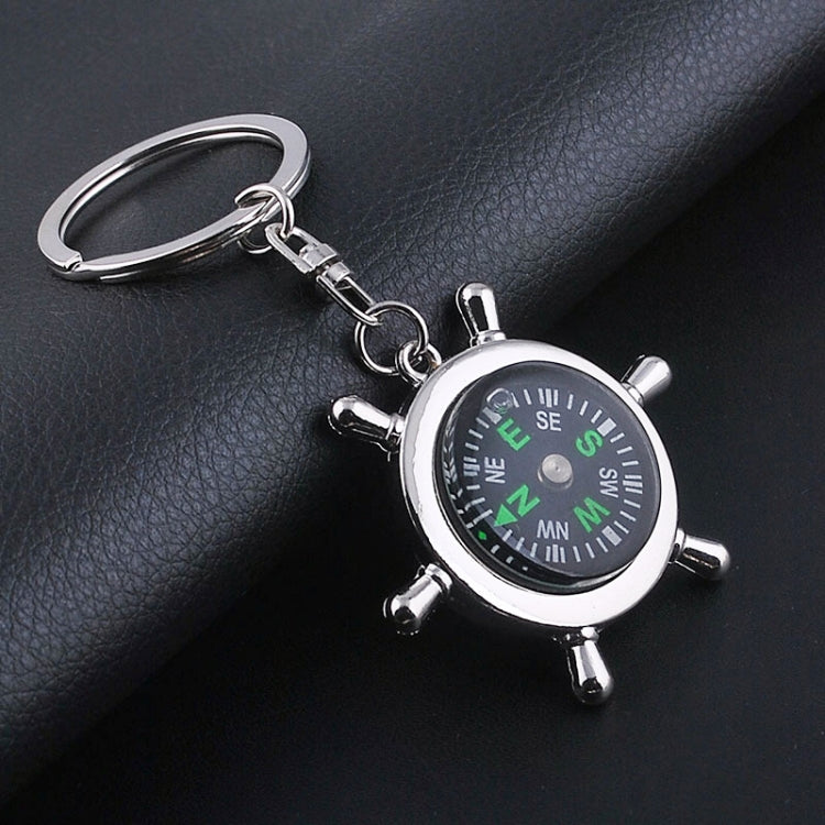 Creative Rudder Compass Style Keychain by buy2fix