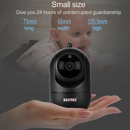 SECTEC IL-HIP291G-2M-AI Black Camera Indoor Home Wireless Wifi Intelligent Automatic Tracking HD Network Surveillance Camera - Wireless Camera by buy2fix | Online Shopping UK | buy2fix