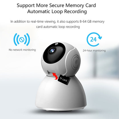 720P HD 1.0 MP Wireless IP Camera, Support Infrared Night Vision / Motion Detection / APP Control, AU Plug - Wireless Camera by buy2fix | Online Shopping UK | buy2fix