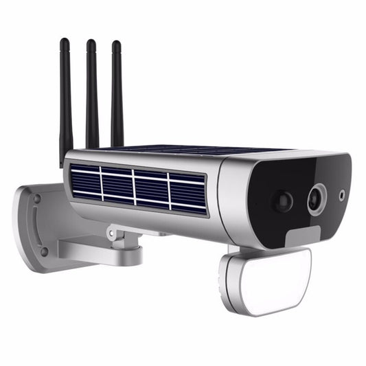 T8 1080P Full HD Solar Battery Ultra Low Power Sound Light Alarm Network Camera, Support Motion Detection, Night Vision, Two Way Audio, TF Card - Wireless Camera by buy2fix | Online Shopping UK | buy2fix