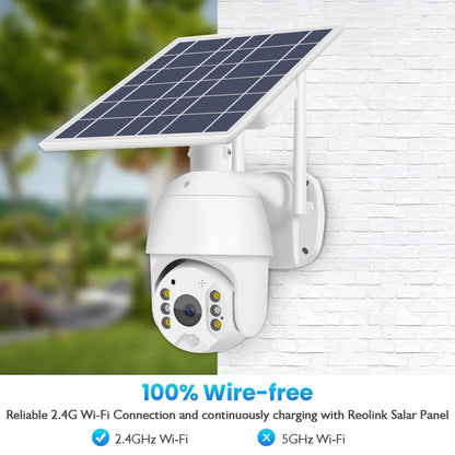 T16 1080P Full HD Solar Powered WiFi Camera, Support PIR Alarm, Night Vision, Two Way Audio, TF Card - Wireless Camera by buy2fix | Online Shopping UK | buy2fix