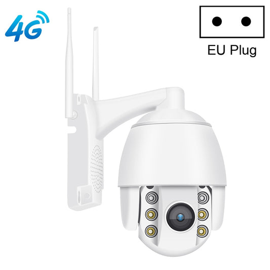 QX2 4G (US Version) 1080P HD 360 Degrees Panoramic Day and Night Full-color IP66 Waterproof Smart Camera, Support Motion Detection / Two-way Voice / TF Card, EU Plug - Dome Camera by buy2fix | Online Shopping UK | buy2fix