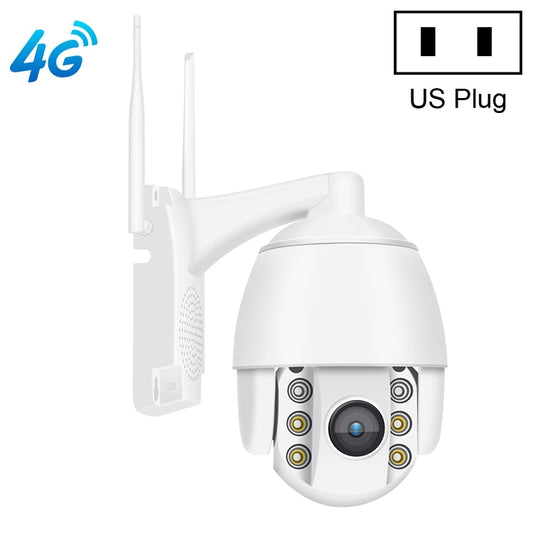 QX2 4G (EU Version) 1080P HD 360 Degrees Panoramic Day and Night Full-color IP66 Waterproof Smart Camera, Support Motion Detection / Two-way Voice / TF Card, US Plug - Dome Camera by buy2fix | Online Shopping UK | buy2fix