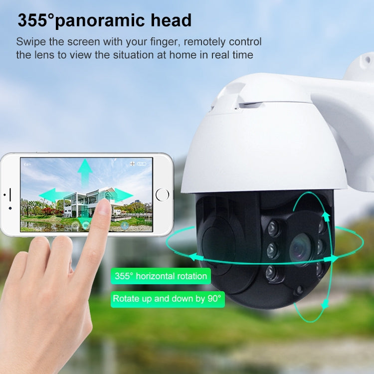 QX9 1080P IP65 Waterproof WiFi Smart Camera, Support Motion Detection / TF Card / Two-way Voice, EU Plug - Dome Camera by buy2fix | Online Shopping UK | buy2fix
