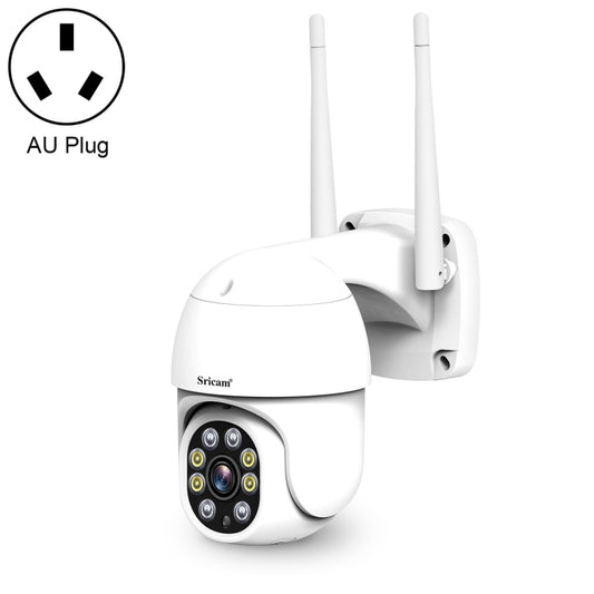 Sricam SP028 1080P HD Outdoor PTZ Camera, Support Two Way Audio / Motion Detection / Humanoid Detection / Color Night Vision / TF Card, AU Plug - Wireless Camera by Sricam | Online Shopping UK | buy2fix
