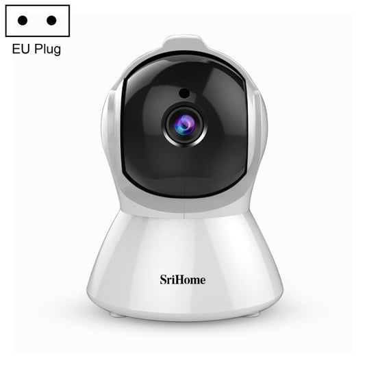SriHome SH025 2.0 Million Pixels 1080P HD AI Auto-tracking IP Camera, Support Two Way Audio / Motion Tracking / Humanoid Detection / Night Vision / TF Card, EU Plug - Wireless Camera by SriHome | Online Shopping UK | buy2fix
