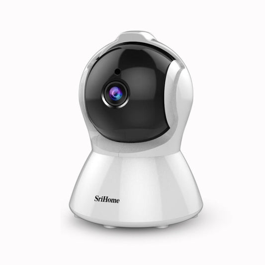 SriHome SH025 2.0 Million Pixels 1080P HD AI Auto-tracking IP Camera, Support Two Way Audio / Motion Tracking / Humanoid Detection / Night Vision / TF Card, AU Plug - Wireless Camera by SriHome | Online Shopping UK | buy2fix