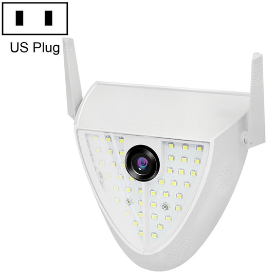 DP16 2.0 Megapixel 42 LEDs Garden Light Smart Camera, Support Motion Detection / Night Vision / Voice Intercom / TF Card, US Plug - Light Bulb Camera by buy2fix | Online Shopping UK | buy2fix