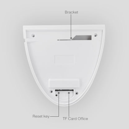 DP16 2.0 Megapixel 42 LEDs Garden Light Smart Camera, Support Motion Detection / Night Vision / Voice Intercom / TF Card, EU Plug - Light Bulb Camera by buy2fix | Online Shopping UK | buy2fix