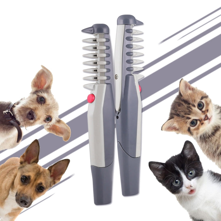 Knot Out Ultimate Pet Electrical Grooming Comb Cut Tangles Tool Scissor Trimmer - Grooming by buy2fix | Online Shopping UK | buy2fix