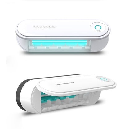 Toothbrush Dryer Sterilizer Bathroom Wall-mounted Toothbrush Holder, Plug-in Powered with US Plug - Toothbrush Sanitizer by buy2fix | Online Shopping UK | buy2fix