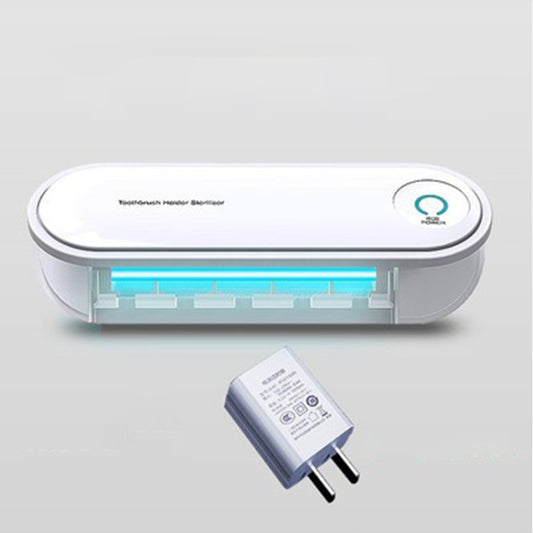 Rechargeable Toothbrush Dryer Sterilizer Bathroom Wall-mounted Toothbrush Holder, with US Plug - Toothbrush Sanitizer by buy2fix | Online Shopping UK | buy2fix